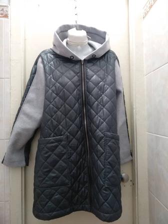 ОТДАМ ДАРОМ куртку. Женскую, длинную, с утеплением, 48 разм. Европа БУ