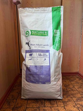 Сухой корм для собак Natural Protection Maxi Adult Lamb