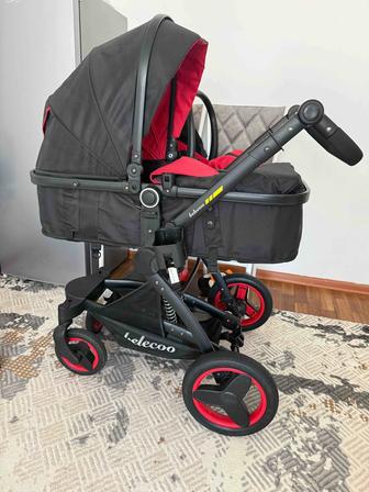 Продам коляску с автолюлькой