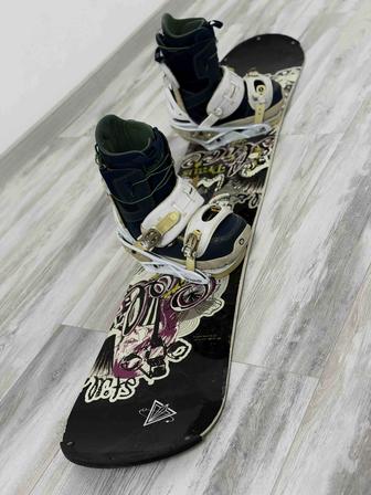 Продам сноуборд burton в полном комплекте