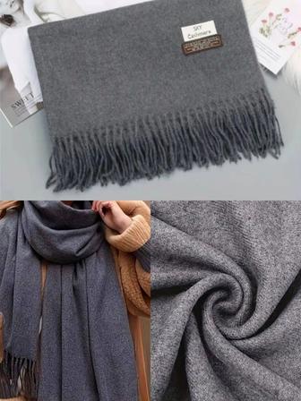 Шарф шерсть кашемир новый