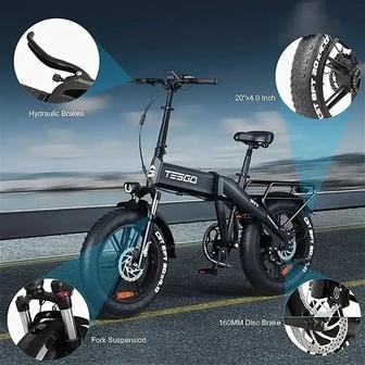 Американский мощный электровелосипед TESGO 1000V