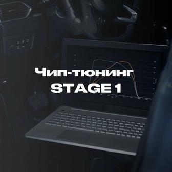 Stage 1, чип тюнинг, увеличение мощности авто, евро2 алматы