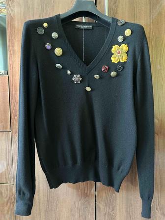 Кашемировый свитер Dolce and Gabana
