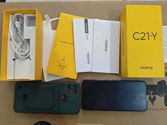 Продам realme c21y с полной комплектацией (актуально)