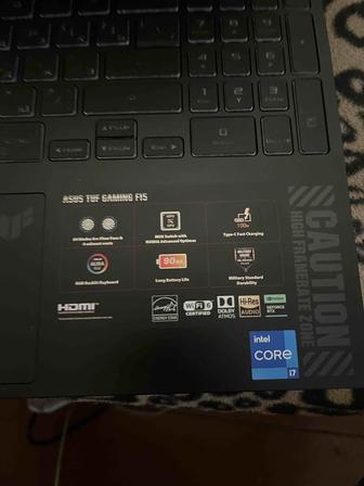 Продаю ноутбук asus fx507 игровой