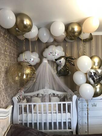 Воздушные шары, букеты из шаров, с гелием и без