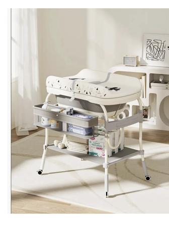 Ванночка-пеленальный столик 2в1