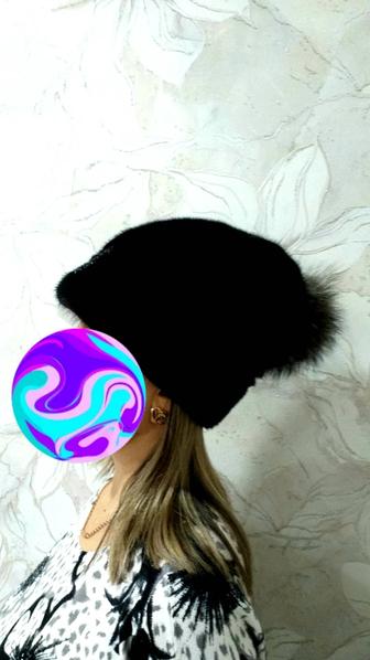 Продам шапку норковую размер 56 новая