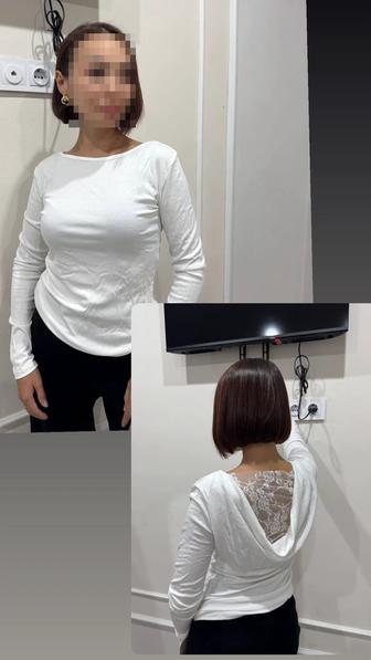 Американка Лора и Лонгслив