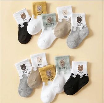 Носки детские 10 пар 1-2г новые