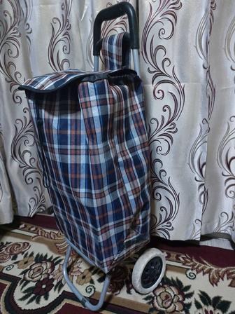 Сумка тележка хозяйственная