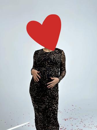 Платье тигровое