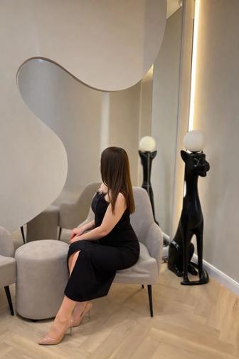 Платье черное , вечернее