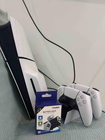 Продам ps5 slim(1TB памяти)