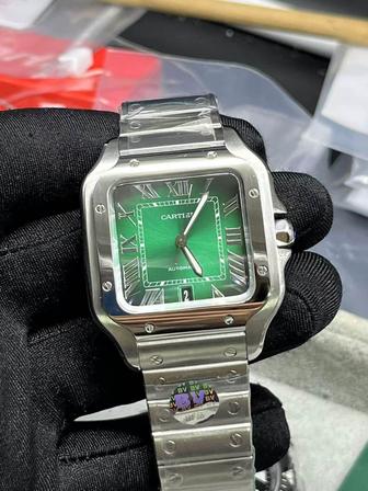 Часы Cartier Santos Green