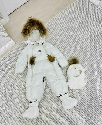 Зимний детский комбинезон