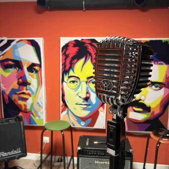 Винтажный микрофон