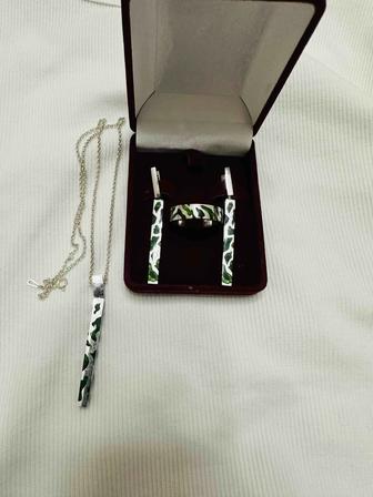 Оригинальный серебряный набор