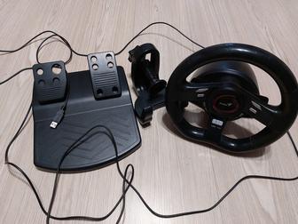 Продам игровой руль Genuis