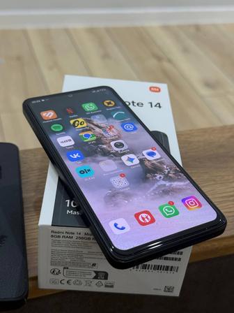 Redmi note 14 black 256