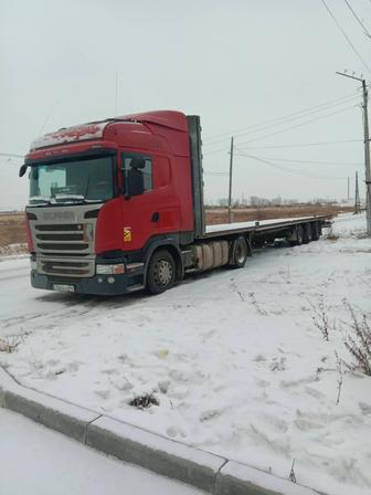 Услуги по перевозке,полуприцеп площадка.