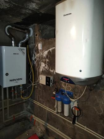 установка газовых котлов