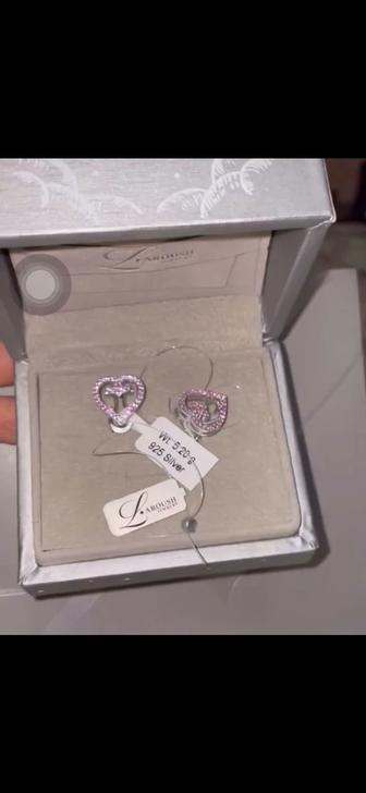 Серьги серебро L_aroush