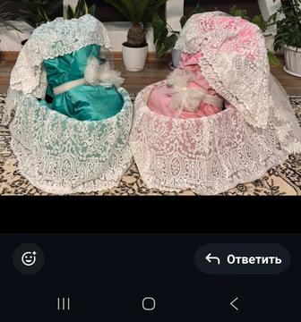 Конверт для выписки велюровый