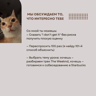 Английский с опытным преподавателем