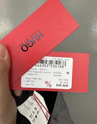 Брюки Hugo Boss оригинал р.56