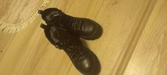 Кожаные натуральные сапоги