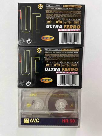 Аудиокассеты новые