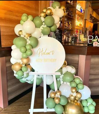 Оформление мероприятия шарами