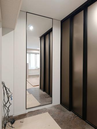 Установка душевых перегородок