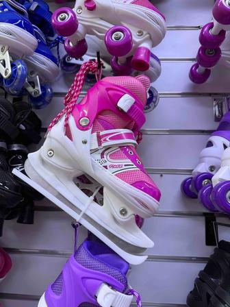 Коньки раздвижные фигурные