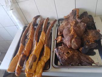 Копченое мясо конина!!
