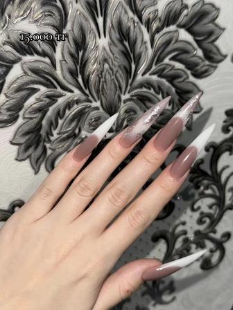 маникюр, наращивание ногтей