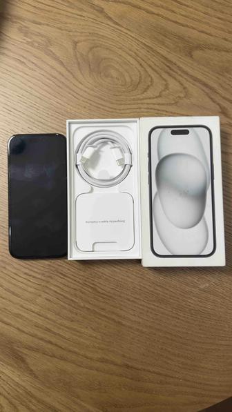 Продам айфон 15 память 128 GB. Состояние нового телефона, гарантия имеется
