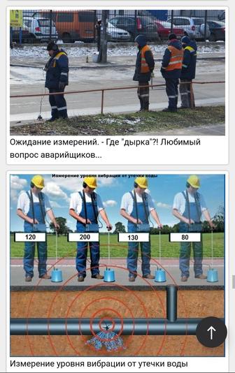 Течеискатель - Акустический услуга. Утечка поиск воды под землей и стены.
