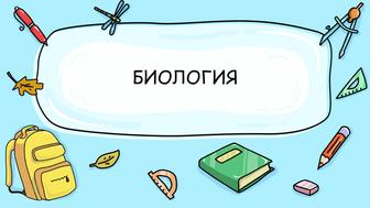 Онлайн репетитор по биологии