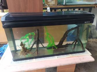 Заводской 140л аквариум BOYU.