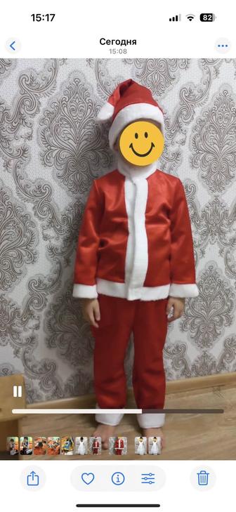 Продам новогодний костюм санты
