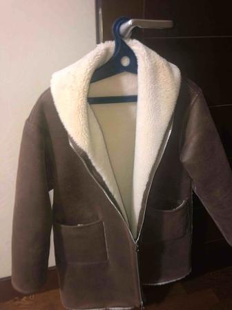 Продам Дубленка бренда Mango xs оверсайз, б/у