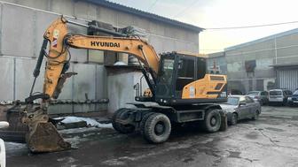 Услуги колесного экскаватора