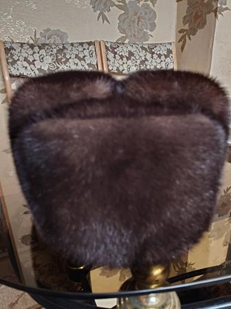 Норковая шапка