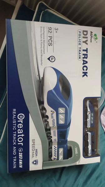 DIY TRACK POLICE TREIN железная дорога