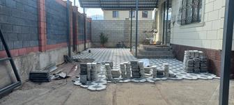 Укладка тротуарной плитки в городе Алматы