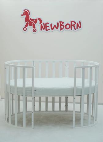 Newborn манеж-кровать трансформер 2 матраса