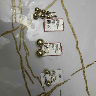 Серьги Москва 585 шарик